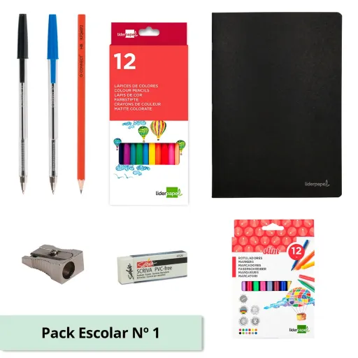 Pack Escolar Nº1 – O Kit Indispensável para o Regresso às Aulas