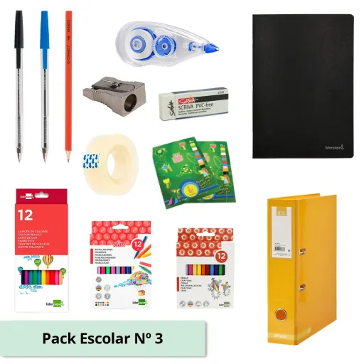 Pack Escolar 13 Unidades Nº3
