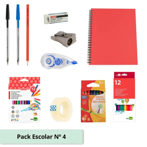 Pack Escolar 11 Unidades Nº4
