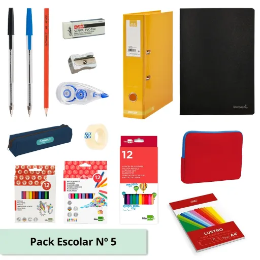 Pack Escolar 15 Unidades Nº5