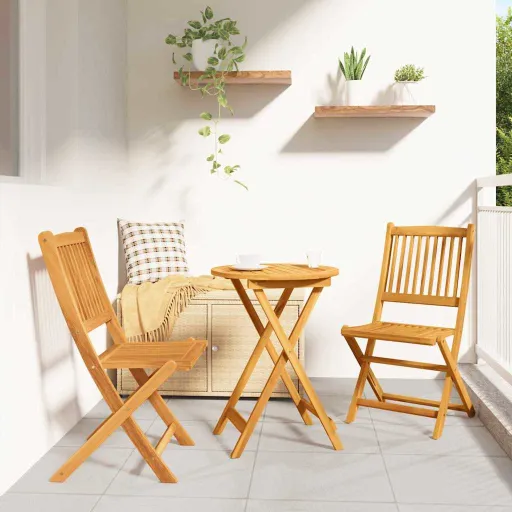 Conjunto Bistro de Jardim   Castanho (3 pcs)