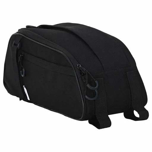 Bolsa de Bicicleta Preto 38 x 16 x 16 cm Poliéster