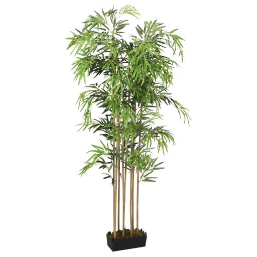 Árvore de Bambu Artificial 1605 Folhas 180 cm Verde