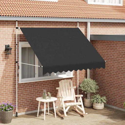 Toldo Retrátil Manual 250 cm Antracite