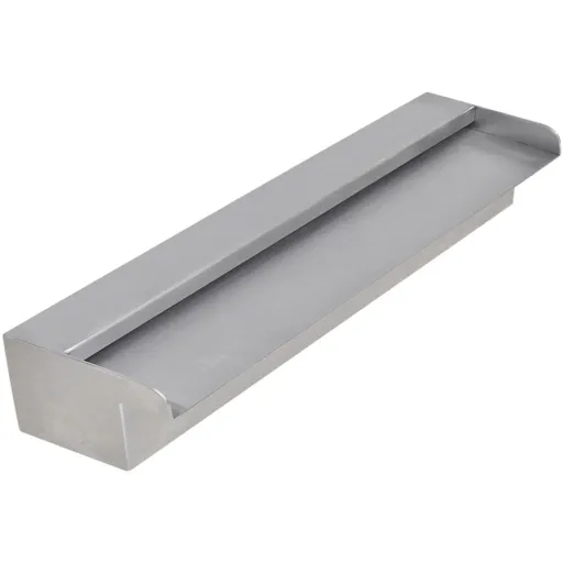 Fonte para Piscina Retangular 45 cm Aço Inoxidável