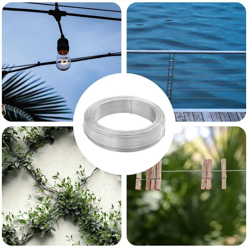 Arame para Prender Cerca 250 m 2,5 mm Aço
