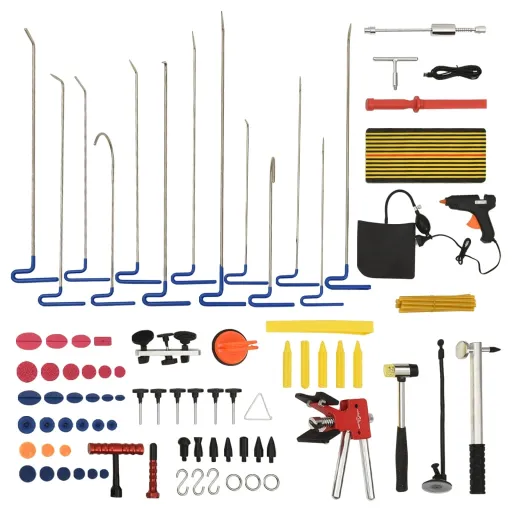 Conjunto Ferramentas Reparação de Mossas Sem Repintura (80 pcs)