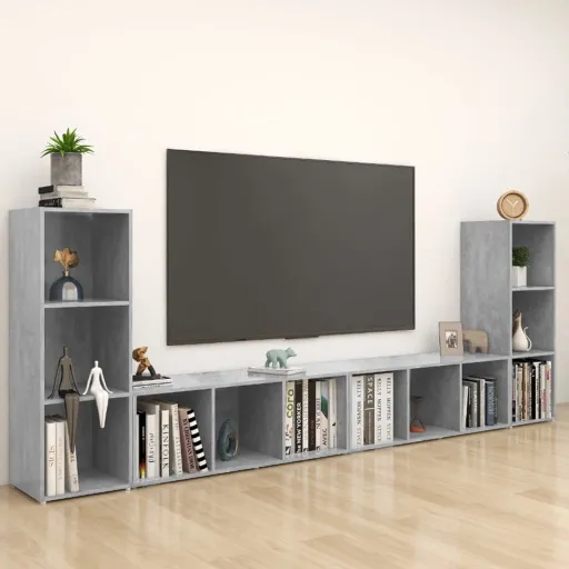 | Gabinete para TV |   37 x 35 x 107.5 cm (4 pcs)