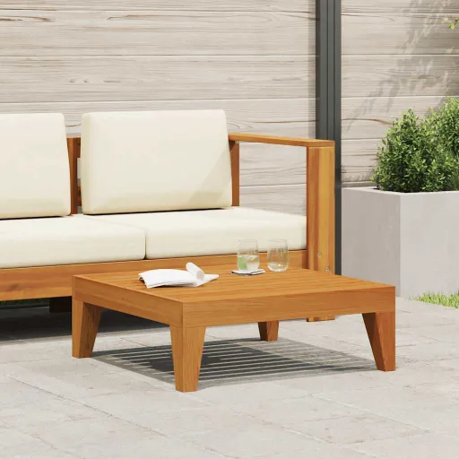 Mesa de Jardim 68,5x68,5x24 cm Madeira de Acácia Maciça