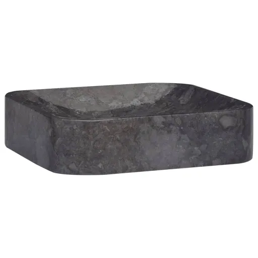 Lavatório 40x40x10 cm Mármore Preto
