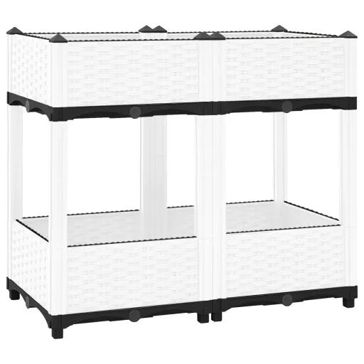 Canteiro Elevado 80x40x71 cm Polipropileno