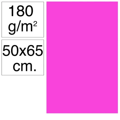 Cartolina Campus 50x65 180g Fucsia - Campus