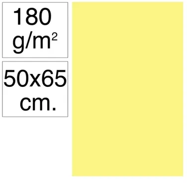 Cartolina Campus 50x65 180g Limão - Campus