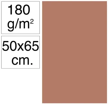 Cartolina Campus 50x65 180g Castanho - Campus