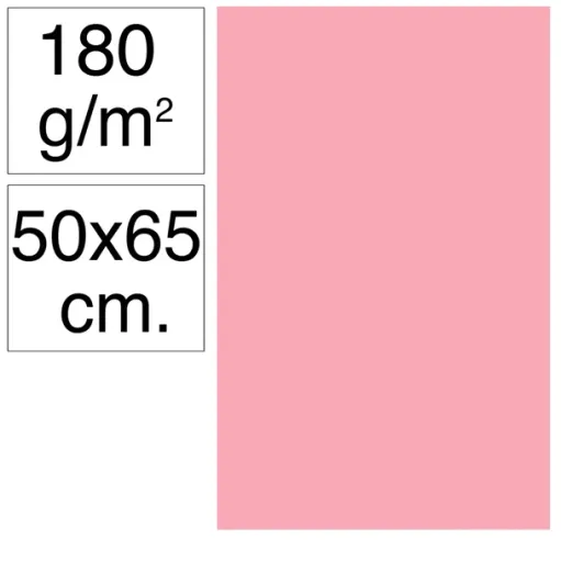 Cartolina Campus 50x65 180g Rosa - Campus