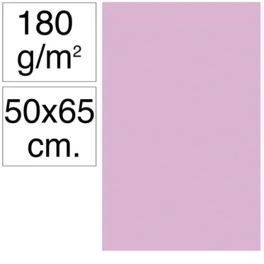 Cartolina Campus 50x65 180g Lilás - Campus