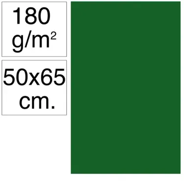 Cartolina Campus 50x65 180g Verde Selva - Campus