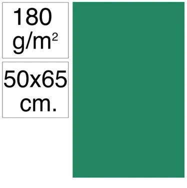 Cartolina Campus 50x65 180g Verde Pinho - Campus