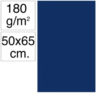 Cartolina Campus 50x65 180g Azul Ultramar - Campus