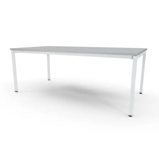Mesas de Reuniões 2000x1200mm Alfa Branco / Cinza