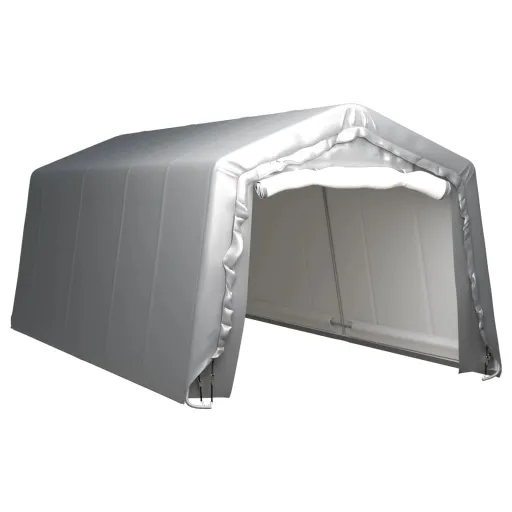 Tenda de Armazenamento 300x600 cm Aço Cinzento