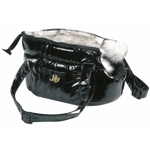 FLAMINGO Saco para Transporte de Animais Lola 32x17x42 cm Preto