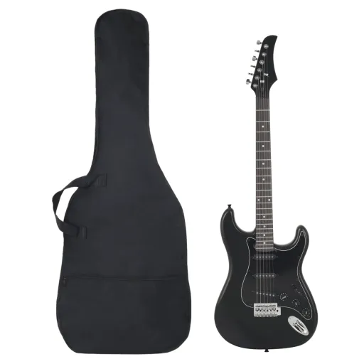 Guitarra Elétrica para Iniciantes com Saco 4/4 39" Preto