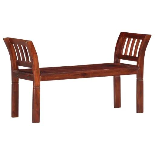 Banco 111 cm Madeira de Acácia Maciça
