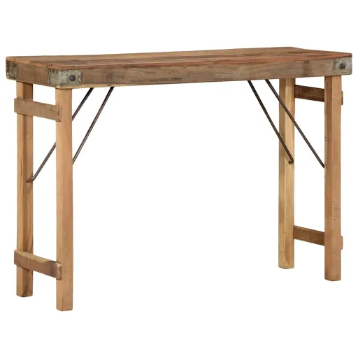 Mesa de Apoio Castanho 110 x 35 x 76 cm