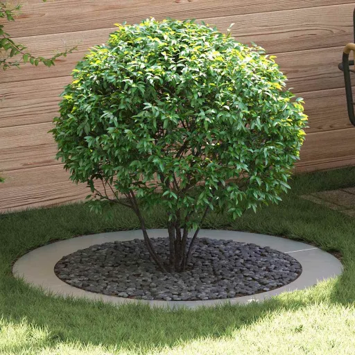 Adequado para Anéis de Árvore Planos   Prateado Ø90 / 120 cm (5 pcs)