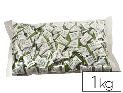 Rebucados de Cortesia Sabor Menta Eucalipto Bolsa de 1 kg