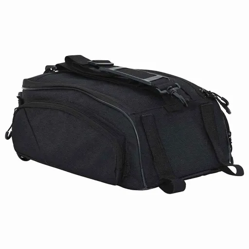 Bolsa de Bicicleta Preto 38 x 21 x 16 cm Poliéster