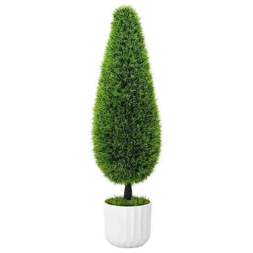 Pinho Artificial Verde 24 x 24 x 90 cm Plástico