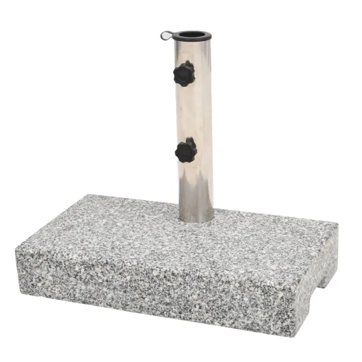 Base para Guarda-Sol em Granito Retangular 25 kg