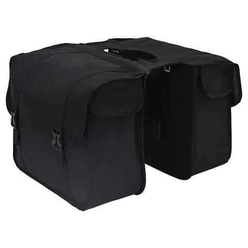 Bolsa de Bicicleta Preto 40 x 18.5 x 35 cm Poliéster