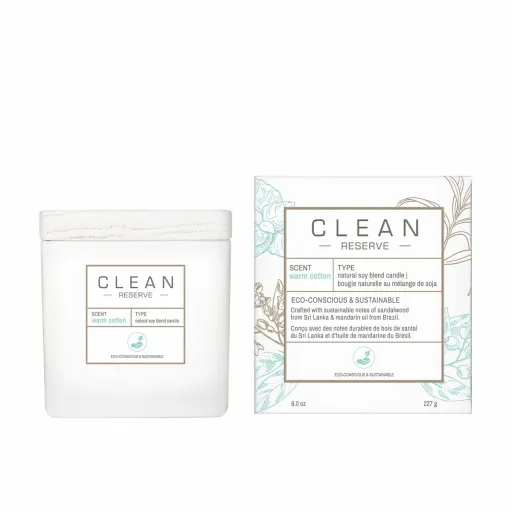 Vela Perfumada Clean Warm Cotton 227 g