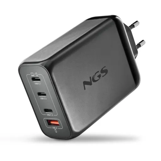 NGS - Carregador de Parede 240W com 4 Portas: 3 USB-C + 1 USB-A BUD240W