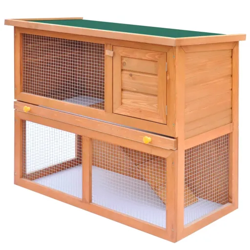 Coelheira para Animais Pequenos 1 Porta Madeira