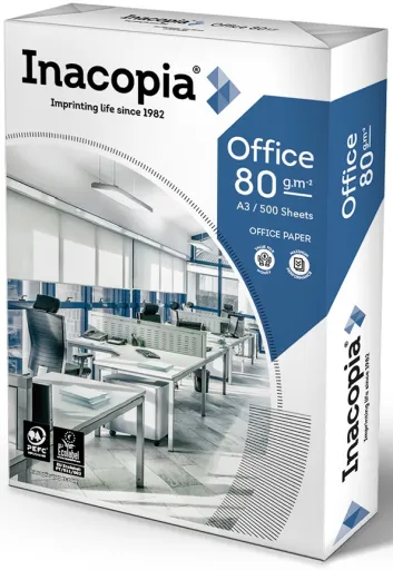 Papel A3 80 Grs Inacopia Office