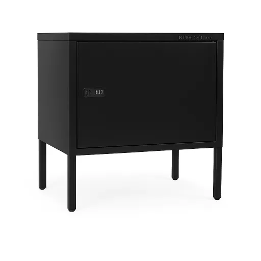 Mesa de Cabeceira Home Larissa 500x450x350mm Preto Riva