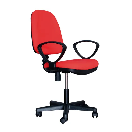 Cadeira Operativa Makro Giro Plus Vermelho