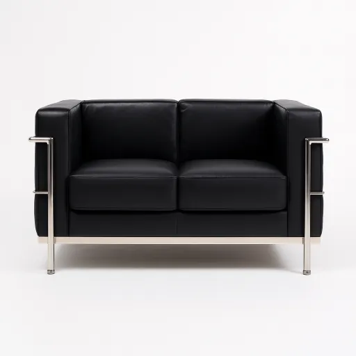 Sofás para Escritorio 2 Lugares Glamour (Sofa Receção)