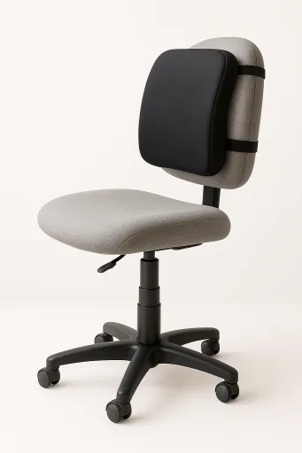 Encosto Lombar para Cadeira de Escritório Kensington Espuma