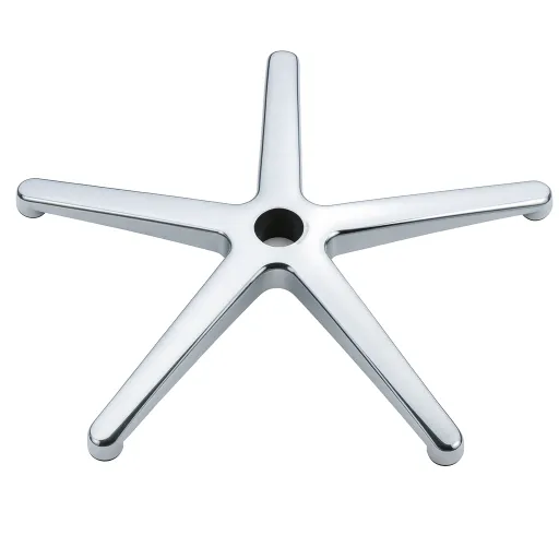 Base de Alumínio Plana Cromada 680mm