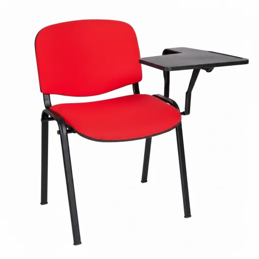 Cadeiras de Formação com Palmatória Vermelho Madrid