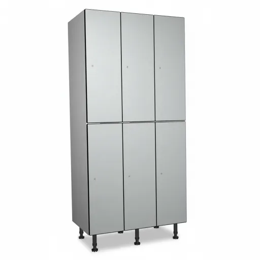 Cacifos Fenólico 1900x900x500mm Triplo 6 Portas