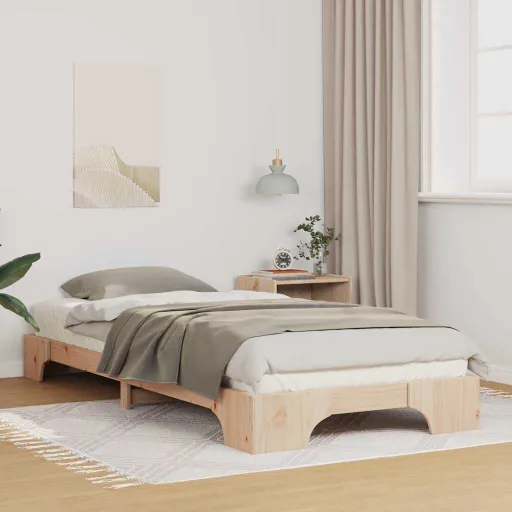 Estrutura da Cama Castanho 80 x 210 cm