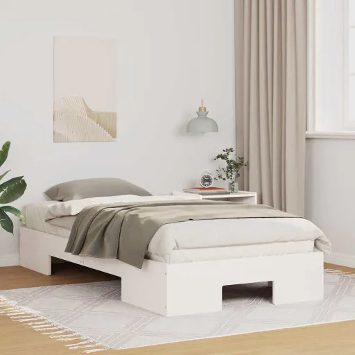 Estrutura da Cama Branco 100 x 200 cm