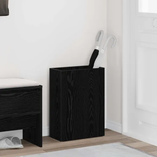 Suporte de Guarda-Sol Carvalho Preto 40 x 20 x 55,5 cm