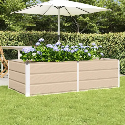 Floreira Ivory 160 x 80 x 45 cm Aço